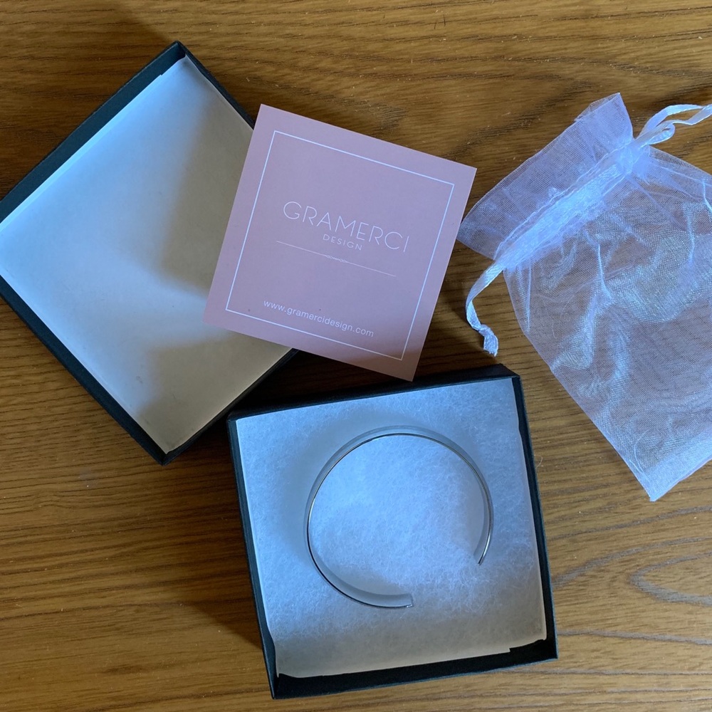 Gramerci Design Silver Bear Cuff - image 1